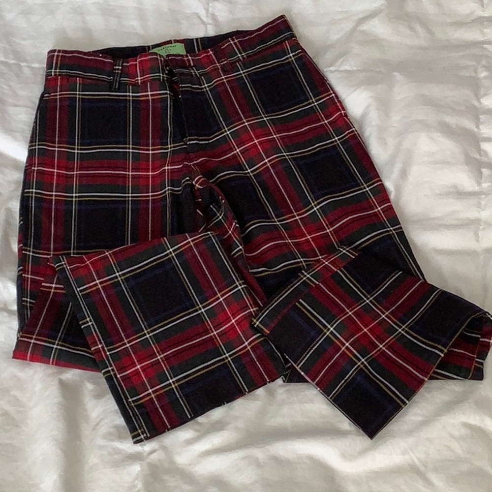 Boys tartan dress pants